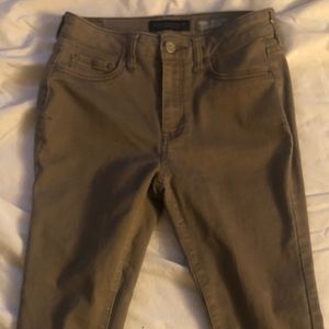 Aeropastale Brushed Cotton Tan Jegging Jean